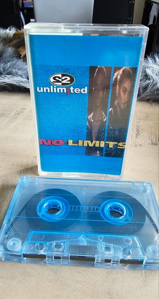 2 Unlimited - No Limits! cassettebandje Import, Cd's en Dvd's, Cassettebandjes, Gebruikt, Origineel, Dance, 1 bandje, Ophalen of Verzenden