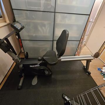 Roeitrainer en fiets beschikbaar voor biedingen