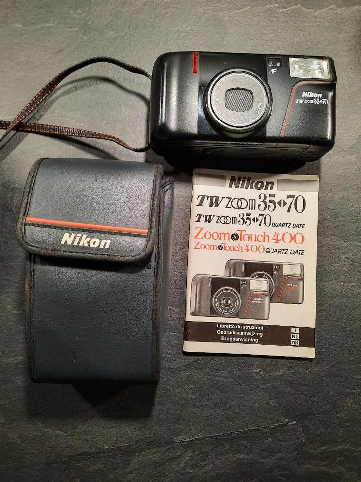 Nikon fototoestel TW Zoom 35-70, Audio, Tv en Foto, Fotocamera's Analoog, Gebruikt, Compact, Nikon, Ophalen