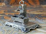 Antiek Martin Mayer miniatuur van 800 zilver uit Duitsland., Ophalen of Verzenden, Zilver