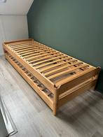 IKEA UTÅKER Stapelbaar Bed, 90 cm, Eenpersoons, Bruin, Ophalen of Verzenden