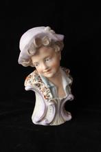 Antiek Ernst Bohne & Sohne Rudolstadt bust figurine c 1854, Ophalen of Verzenden