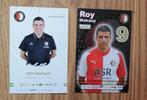 2x Spelerskaarten Feyenoord Roy Makaay, Verzenden, Zo goed als nieuw, Feyenoord, Spelerskaart