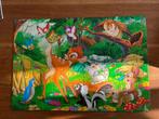 Bambi Puzzel - Clementoni 104 stukjes, Ophalen of Verzenden, Meer dan 50 stukjes, Zo goed als nieuw, 4 tot 6 jaar