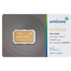 5 gram goud Umicore, Ophalen of Verzenden, Goud