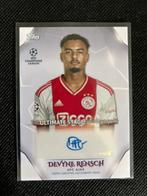 Devyne Rensch gesigneerd voetbalplaatje Ajax, Ophalen of Verzenden, Zo goed als nieuw, Plaatje