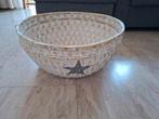 Rotan mand, Ophalen, Zo goed als nieuw, Rond, Riet