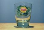 Lipton Ice tea green glazen met luchtbel nieuw, Ophalen, Nieuw, Frisdrankglas