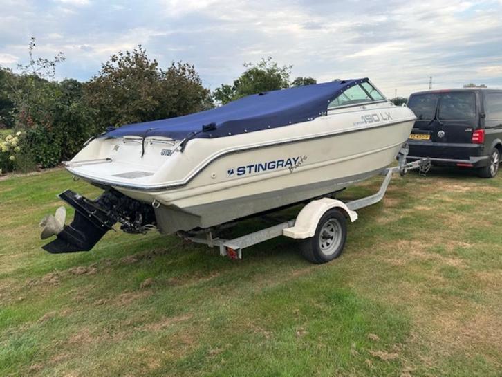 Stingray 190 LX 4.3 Top staat!, Watersport en Boten, Speedboten, Gebruikt, 3 tot 6 meter, Benzine, 200 pk of meer, Polyester, Binnenboordmotor