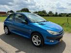 Peugeot 206 1.4 Forever, Stof, Zwart, 4 cilinders, Blauw
