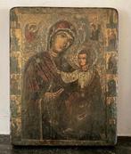 Antieke icoon, Antiek en Kunst, Antiek | Religie, Ophalen of Verzenden