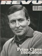 Prins Claus 1926-2002 - Nieuwe Revue oktober 2002^^, Ophalen of Verzenden, Zo goed als nieuw, Nederland, Tijdschrift of Boek