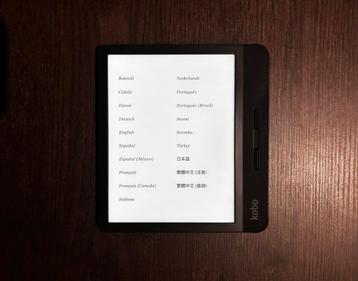 Kobo Libra H2O E-reader beschikbaar voor biedingen