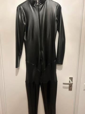 Catsuit met Gaas Noir Handmade 42/XL valt als 40/L beschikbaar voor biedingen