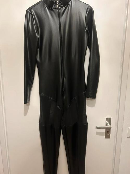 Catsuit met Gaas Noir Handmade 42/XL valt als 40/L, Kleding | Dames, Overige Dameskleding, Zo goed als nieuw, Verzenden