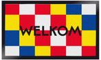 Deurmat: ANTWERP WELKOM of MAPS 45x75cm, Verzenden, Nieuw, Rubber, Schoonloopmat