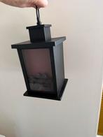 Sfeervolle open haard lantaarn op batterijen, Ophalen, Gebruikt, Kunststof, Minder dan 50 cm