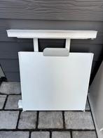 Wasmachine tussenstuk / stapelkit met uitrekbaar werkblad, Ophalen of Verzenden, Gebruikt