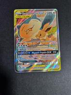 eevee & snorlax GX SM169 promotie kaart pokemon, Ophalen of Verzenden, Zo goed als nieuw, Losse kaart, Foil