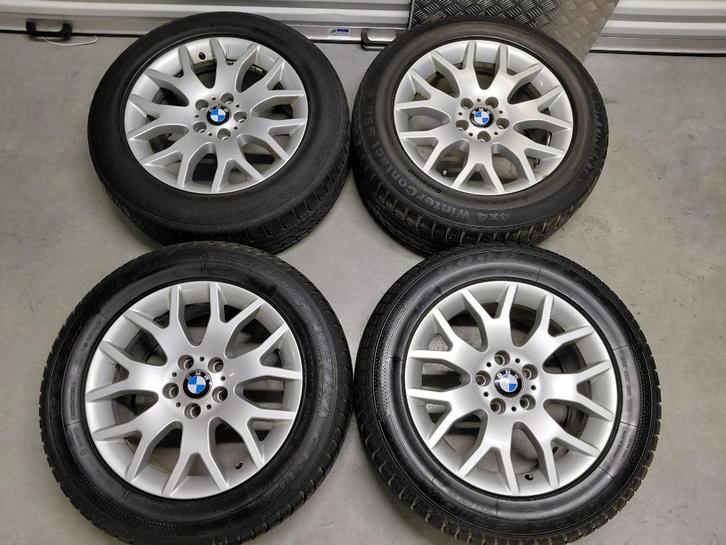 18 inch velgen met winterbanden BMW X5 E70, Auto-onderdelen, Banden en Velgen, Banden en Velgen, Winterbanden, 18 inch, 255 mm