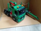 Bruder Boomstammen truck, Kinderen en Baby's, Speelgoed | Speelgoedvoertuigen, Ophalen, Zo goed als nieuw
