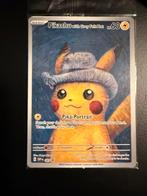 Pikachu with grey felt hat - svp 085 - van gogh, Ophalen of Verzenden, Zo goed als nieuw