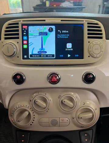 Apple carplay / radio scherm fiat 500 beschikbaar voor biedingen