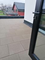 40 nieuwe rubbertegel 500x500x30 pg zand kleur terras balkon, Rubber, Nieuw, Ophalen of Verzenden, 10 m² of meer