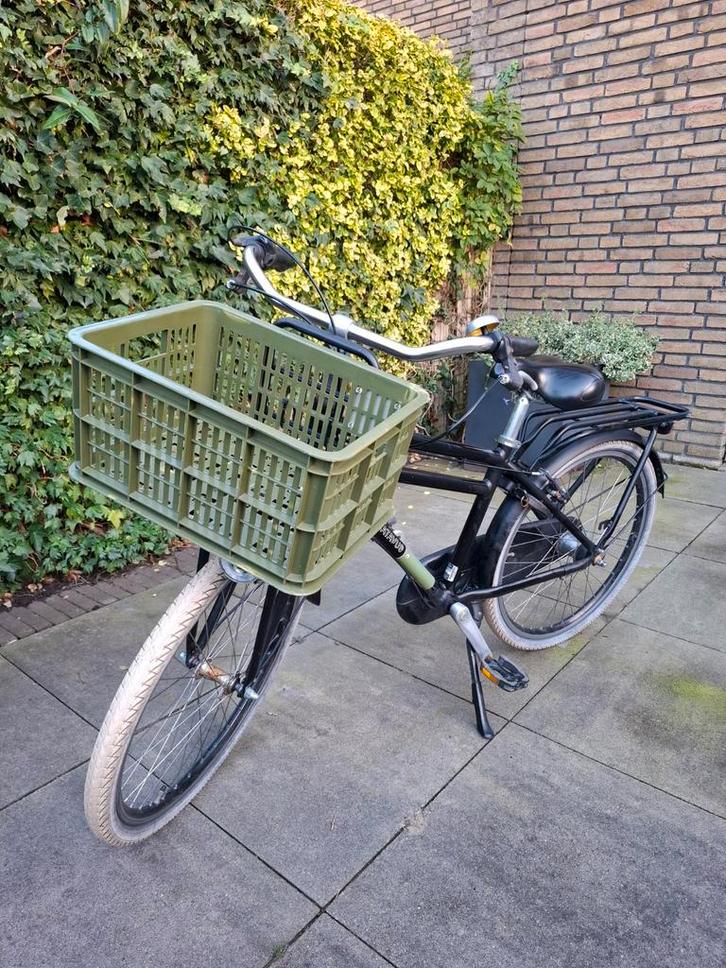 Batavus Kinderfiets met Rek en Mand 50,-, Fietsen en Brommers, Fietsen | Heren | Herenfietsen, Gebruikt, Batavus, Minder dan 49 cm