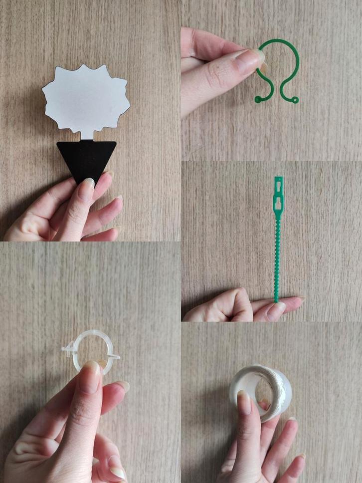 Planten Accessoires: Geleiders, Stickers en Vangplaten., Hobby en Vrije tijd, Knutselen, Zo goed als nieuw, Materiaal, Ophalen of Verzenden
