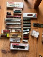 Treinset met 5 Locs, veel Wagons, profi rails & scenery, Hobby en Vrije tijd, Modeltreinen | N-Spoor, Gelijkstroom of Wisselstroom