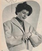 Retro reclame 1955 Remova horloge  van Netty Rosenfeld, Verzenden, Overige typen