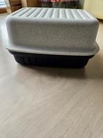 Z.G.A.N. kaasdoos - kornuit - kaas bak TUPPERWARE Blauw, Huis en Inrichting, Ophalen of Verzenden, Zo goed als nieuw, Blauw, Overige typen