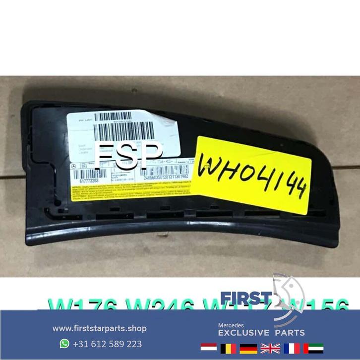 Stoelairbag links Mercedes W176 A W246 B W117 CLA W156 GLA, Auto-onderdelen, Dashboard en Schakelaars, Mercedes-Benz, Gebruikt
