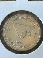 Geboorte munt Amalia 2004 Waddinxveen, Postzegels en Munten, Penningen en Medailles, Verzenden, Overige materialen, Nederland