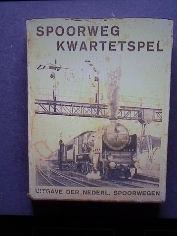 spoorwegenBS Vintage Kwartetspel. Zeer oud. beschikbaar voor biedingen