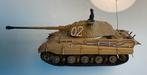 King Tiger metaal miniatuur tank, Hobby en Vrije tijd, Overige merken, Ophalen of Verzenden, 1:50 of kleiner, Zo goed als nieuw