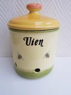 D055 Uienvoorraadpot, H 20,4 x doorsnede 14,4 cm, Zeller, Keramiek, Overige typen, Ophalen of Verzenden, Zo goed als nieuw