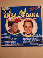 PAUL ANKA & NEIL SEDAKA, Ophalen of Verzenden, Zo goed als nieuw, Overige formaten, Pop
