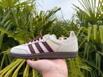 Adidas Samba Wonder White Maroon, Kleding | Dames, Schoenen, Ophalen of Verzenden, Nieuw, Wit, Sneakers of Gympen