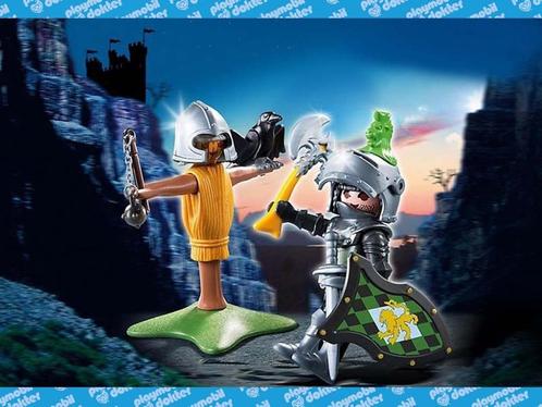 Playmobil (4768) Leeuwenridder met trainingspop, Kinderen en Baby's, Speelgoed | Playmobil, Zo goed als nieuw, Complete set, Ophalen of Verzenden