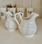 2 melkkannetjes wedgwood Queens shape, Ophalen of Verzenden