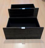 Twee Ikea Besta lades - bruin gemêleerd front, Huis en Inrichting, Ophalen, Zo goed als nieuw, Minder dan 150 cm, Minder dan 100 cm