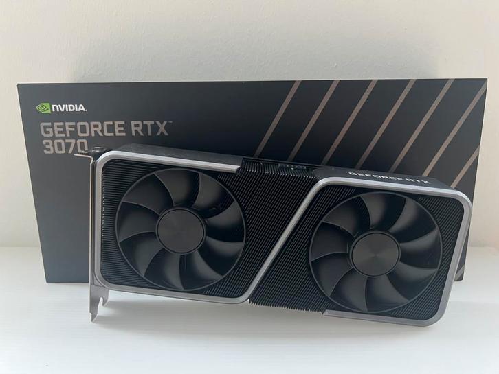 Nvidia RTX 3070 Founders Edition FE, Computers en Software, Videokaarten, Zo goed als nieuw, Nvidia, PCI-Express 4.0, GDDR6, Verzenden