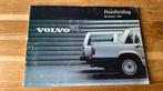 Volvo 740 handleiding 1986, Ophalen of Verzenden