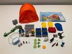 Playmobil 70089 - Kampeerders met tent (compleet en zgan), Ophalen of Verzenden, Zo goed als nieuw, Complete set