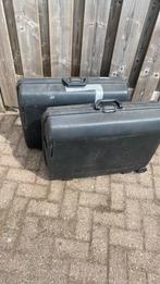 2 koffers, Sieraden, Tassen en Uiterlijk, Koffers, Ophalen, Zo goed als nieuw, Hard kunststof, 70 cm of meer