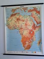Oude landkaart Afrika, Overige gebieden, Wolters-Noordhoff, Ophalen of Verzenden, 1800 tot 2000