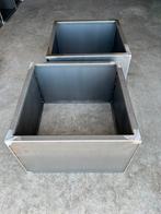 Cortenstaal bloembakken 75x75x50cm, Ophalen, Vierkant, Nieuw, Metaal