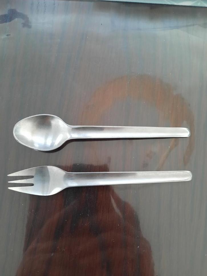 Klm bestek uit vliegtuig - Uniek!, Verzamelen, Luchtvaart en Vliegtuigspotten, Gebruikt, Ophalen of Verzenden